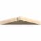 Ekena Millwork Portland Rough Sawn Timber Gable Bracket, Douglas Fir, 48"W x 8"H x 6"D x 6"F, 4/12 Pitch GBW048X08X0606POR00RDF - alternate 2